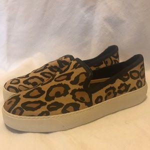 Sam Edelman Becker Leopard Print Slip Ons (NWOT)